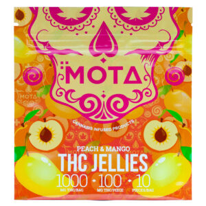 Peach-Mango-THC-Jellies.jpeg MOTA - 1000mg THC Peach Mango Jellies