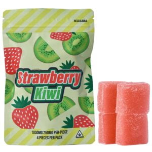 EXTRA STRENGTH GUMMYS 1000mg - Strawberry Kiwi