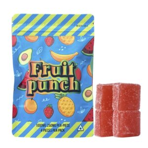 EXTRA STRENGTH GUMMYS 1000mg - Fruit Punch