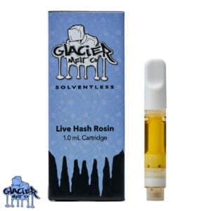 GLACIER MELT ROSIN VAPE CART - Rainbow Beltz