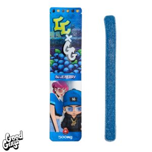 CANDYCARTEL-BLUEBERRY-2691 GOOD GUYS GUMMY STRIPS - Blueberry