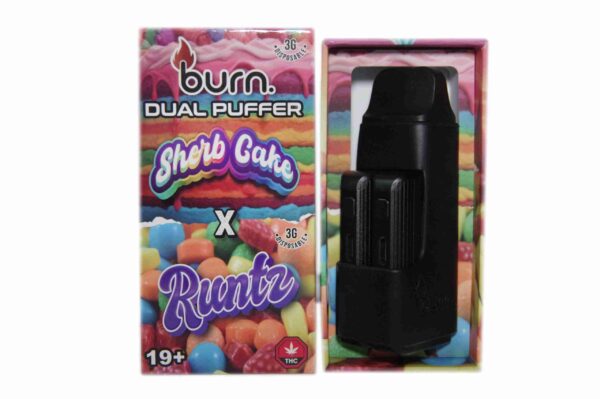 BURN 6 GRAM VAPE - Sherb Cake x Runtz
