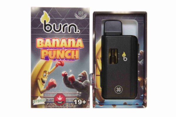 BURN 3 GRAM VAPE - Banana Punch