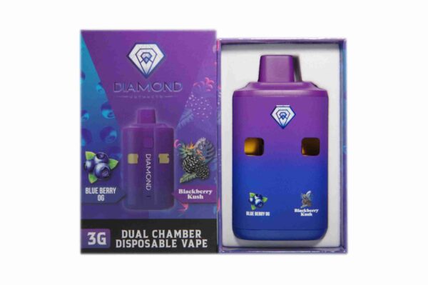 DIAMOND 6 GRAM VAPE - Blueberry O.G x Blackberry