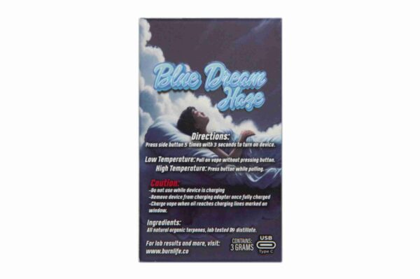 BURN 3 GRAM VAPE - Blue Dream Haze