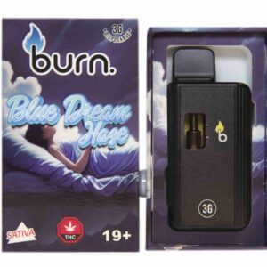 blue-dream-front-scaled BURN 3 GRAM VAPE - Blue Dream Haze