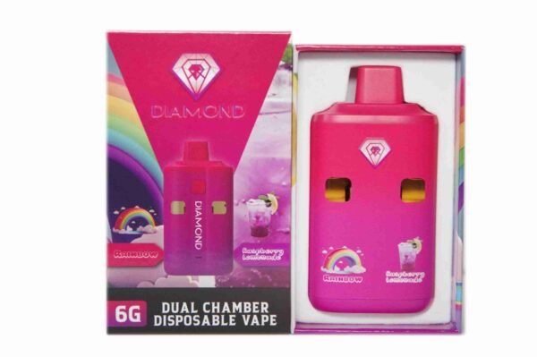 DIAMOND 6 GRAM VAPE - Rainbow x Raspberry Lemonade