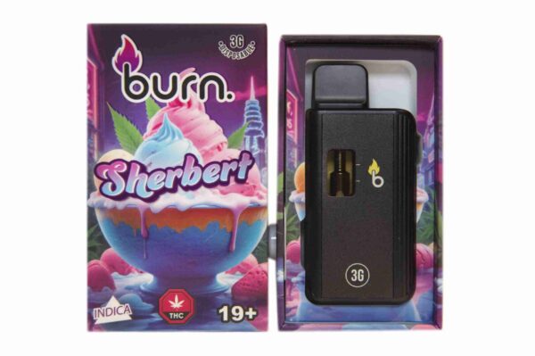 BURN 3 GRAM VAPE - Sherbert