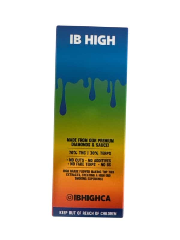 Photoroom_20251029_154156 IB HIGH HTE VAPE PEN - Rainbow Pop