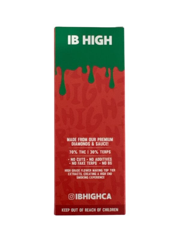 Photoroom_20251029_154824 IB HIGH HTE VAPE PEN - Melted Strawberries