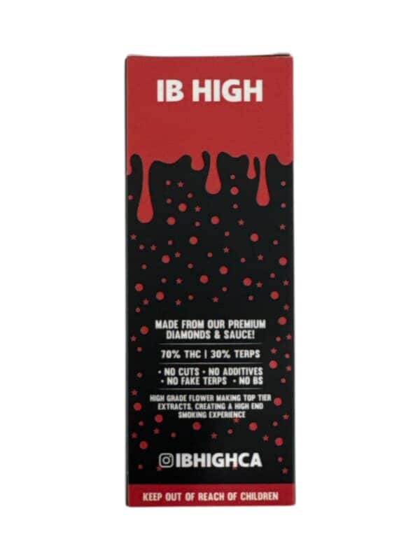 Photoroom_20251029_160019 IB HIGH HTE VAPE PEN - Black Cherry