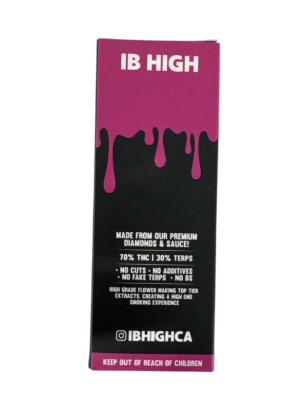 IB HIGH HTE VAPE PEN - Pink Kush
