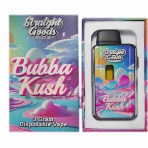 STRAIGHT GOODS 3 GRAM VAPE - Bubba Kush