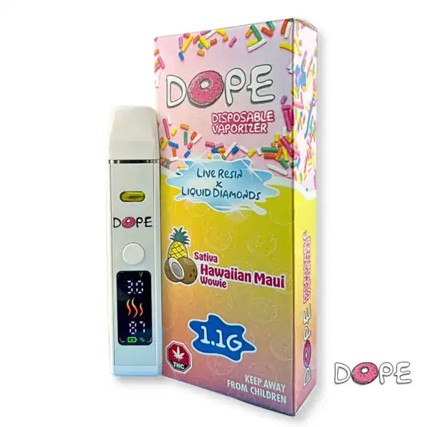 DOPE 1 GRAM VAPE PEN - Hawaiian Maui Wowie