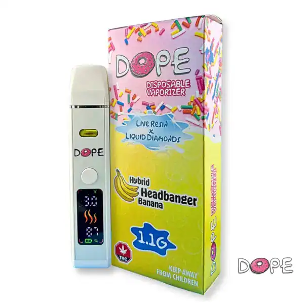DOPE 1 GRAM VAPE PEN - Headbanger Banana