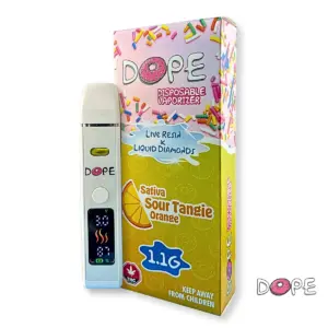 DOPE 1 GRAM VAPE PEN - Sour Tangie Orange
