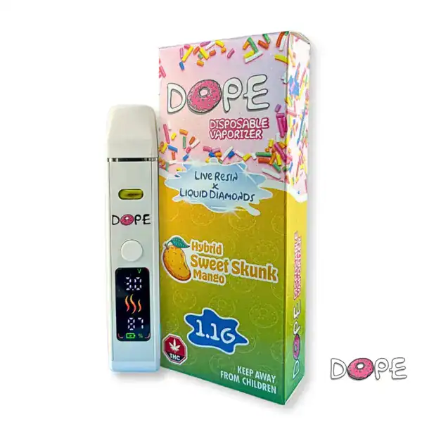 DOPE 1 GRAM VAPE PEN - Sweet Skunk Mango