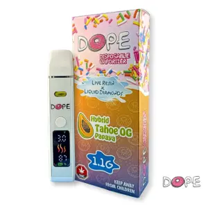 DOPE 1 GRAM VAPE PEN - Tahoe O.G Papaya