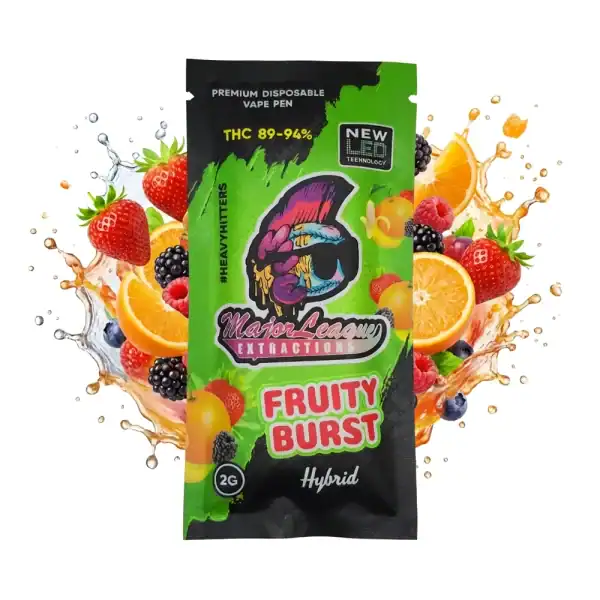 MAJOR LEAGUE 2 GRAM VAPE - Fruity Burst