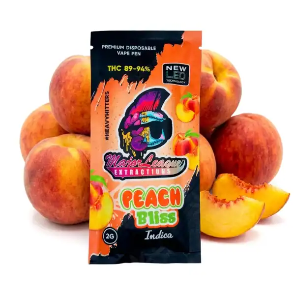 MAJOR LEAGUE 2 GRAM VAPE - Peach Bliss