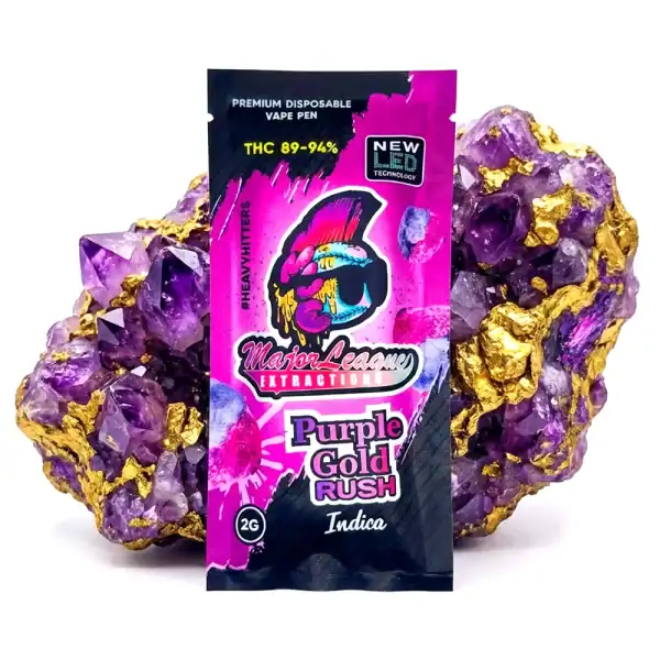 MAJOR LEAGUE 2 GRAM VAPE - Purple Gold Rush