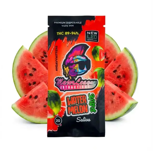 Weed-Market-Major-League-Extractions-2g-Vape-Watermelon-Rave-600x600 MAJOR LEAGUE 2 GRAM VAPE - Watermelon Rave