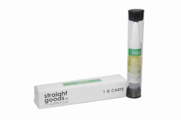 STRAIGHT GOODS VAPE CART - O.G #18