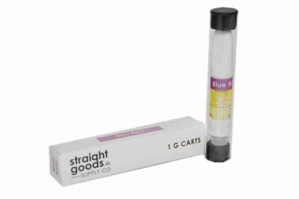 STRAIGHT GOODS VAPE CART - Blue Raz