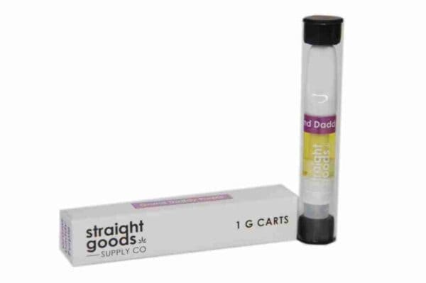 STRAIGHT GOODS VAPE CART - Grand Daddy Purple
