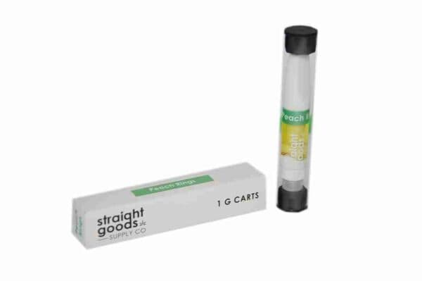 STRAIGHT GOODS VAPE CART - Peach Ringz